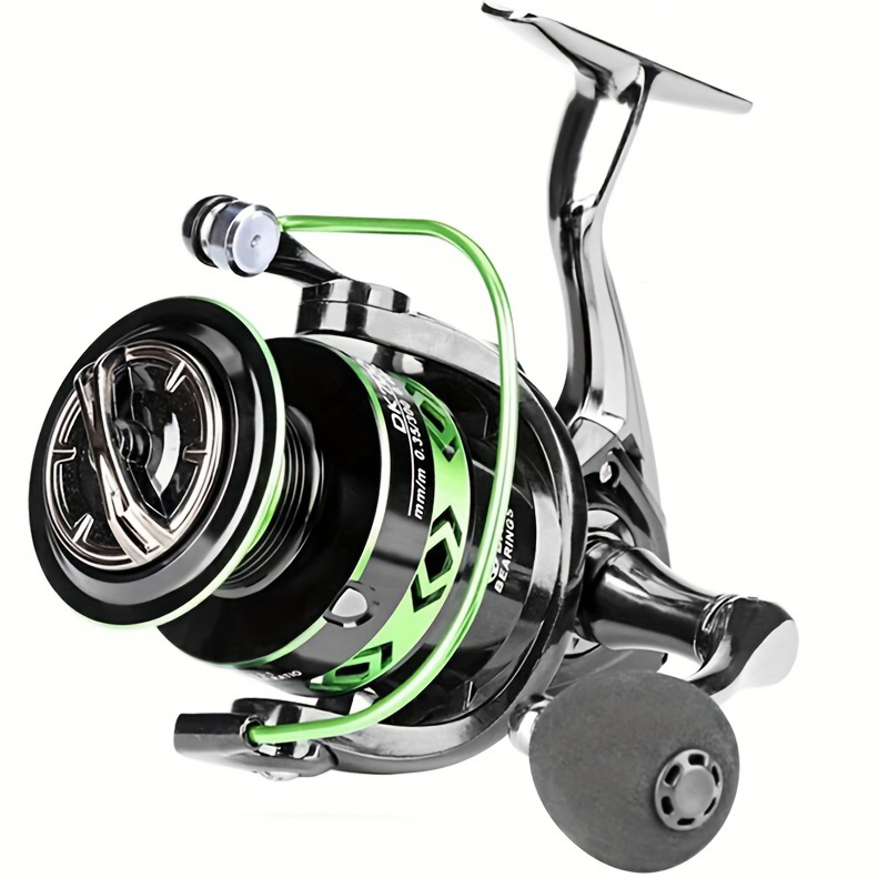 High performance metal Spinning Fishing Reel 14+1 Bb - Temu