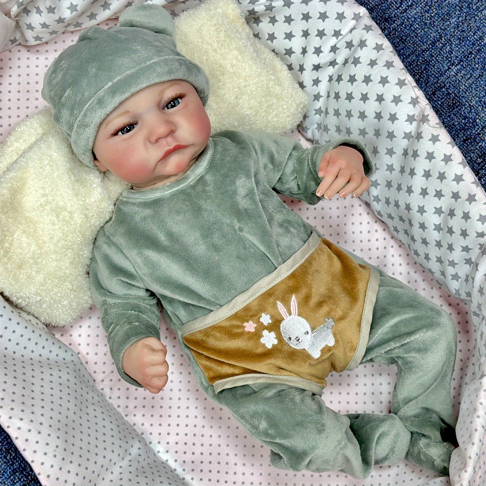 Adorable Soft-touch Levi Awake Reborn Baby Doll - Perfect Birthday Gift ...