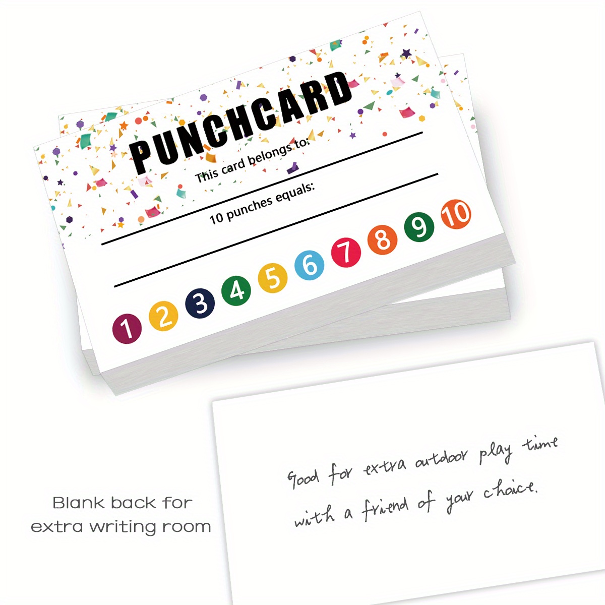 Free Printable Reward Punch Cards - Blessed Homeschool