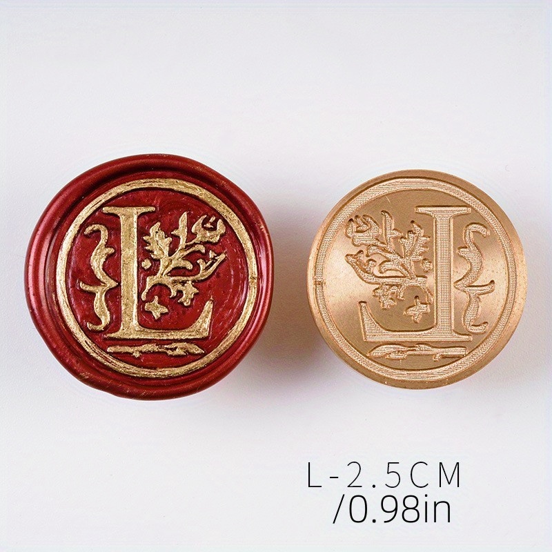 A M Classic Various Letter Seal Wax Stamp Brass Head D - Temu