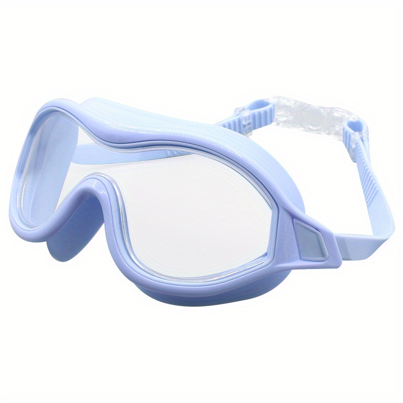 Adjustable Transparent Silicone Swimming Goggles for Men & Women