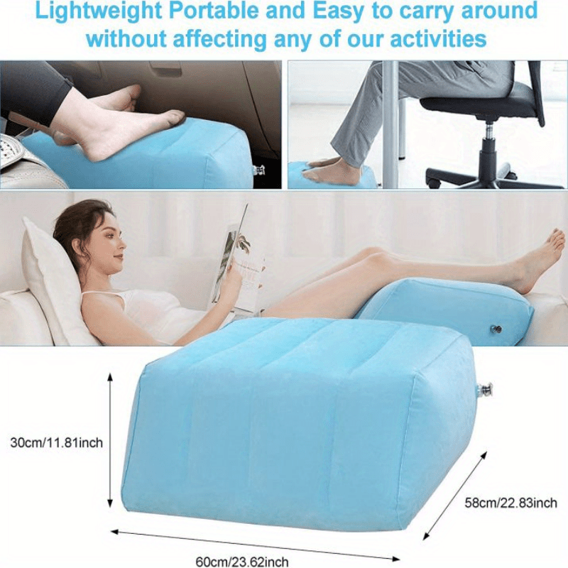 Descubre esta almohada inflable capaz de eliminar la hinchazón y
