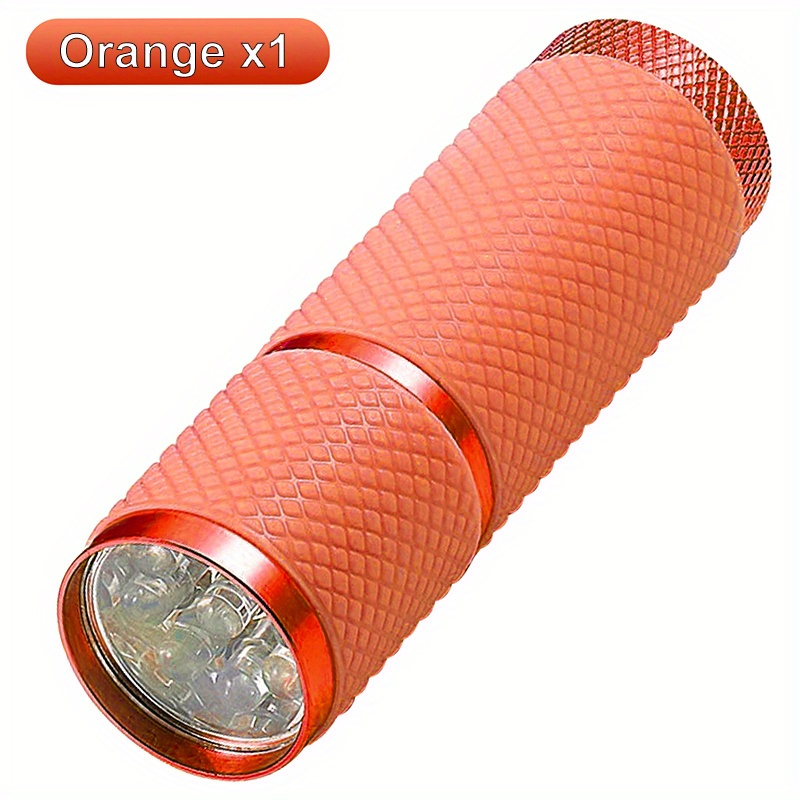 9 LED Glow in Dark Flashlights, 4 Pack de linternas pequeñas