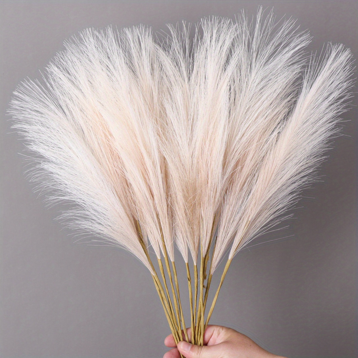 Faux Pampas Grass Decor Elegant Artificial Pampas Floral - Temu