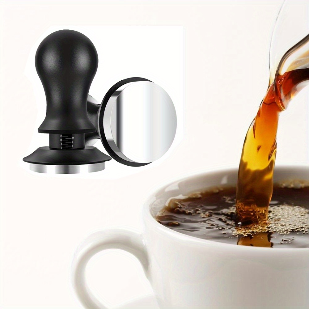 Adjustable Depth Espresso Coffee Tamper Stainless Steel - Temu