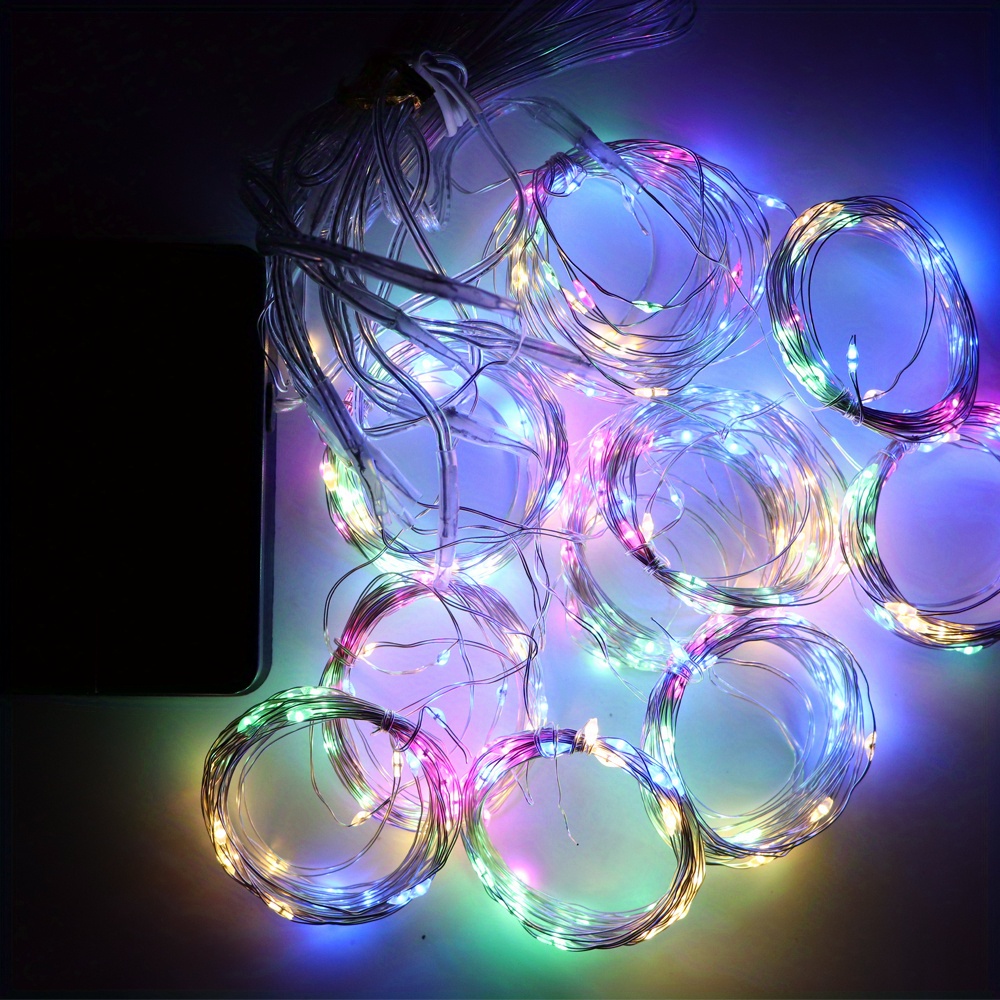 Multicolor Solar Fairy Lights with Remote Control, Solar String