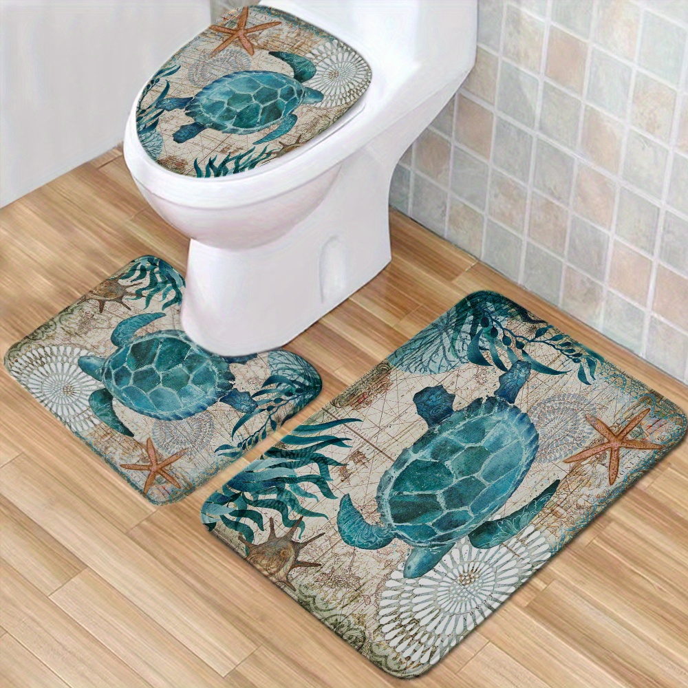 ONEUP-alfombra antideslizante para baño, Set de baño, recogedor de