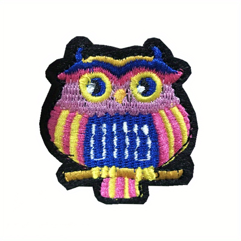 24pcs Owl Patch Clothing Embroidery Patch Sewing Patches Appliques for Clothes Sewing