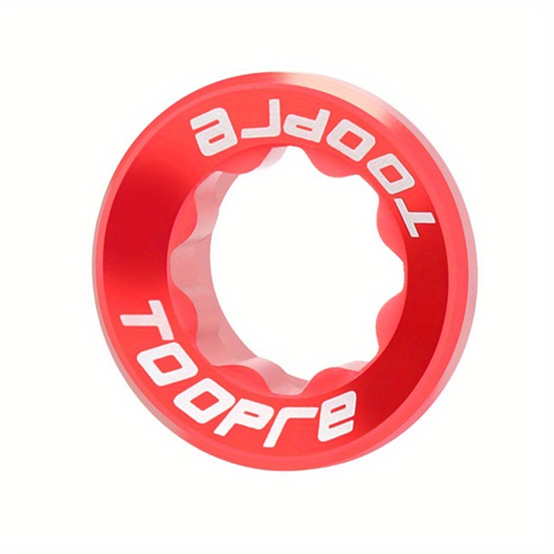 Toopre Bicycle Colour Aluminium Alloy Crank Cover Screw Bb Central Axis Crank Xt Hollow Integrated Dental Disc