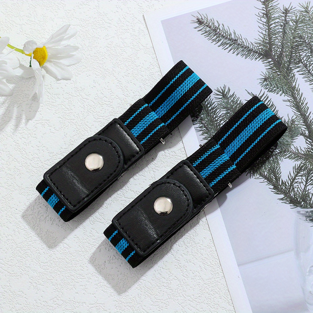 No Buckle Elastic Belt Stretch Adjustable Invisible Belt