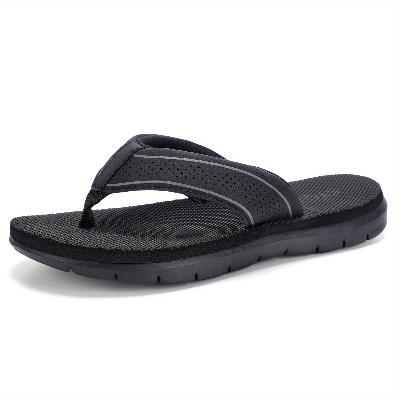 stq youngsterss flip flops non slip comfortable eva beach sandals with black strap ideal for summer activities Product details 2