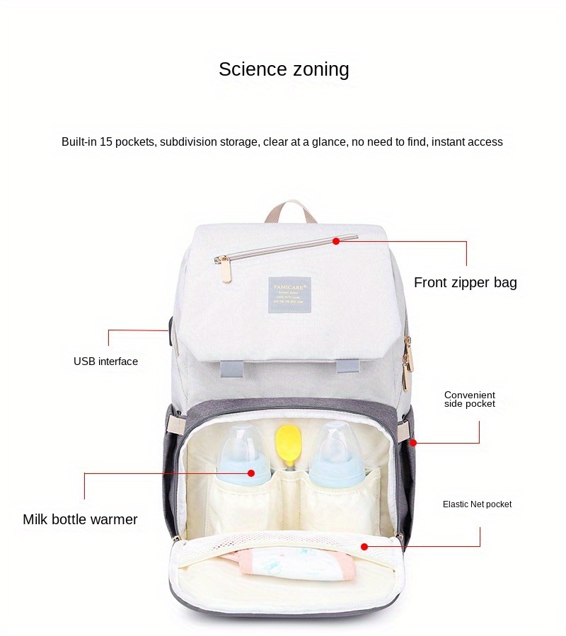 FAMICARE USB Diaper Bag, SALE EVENT