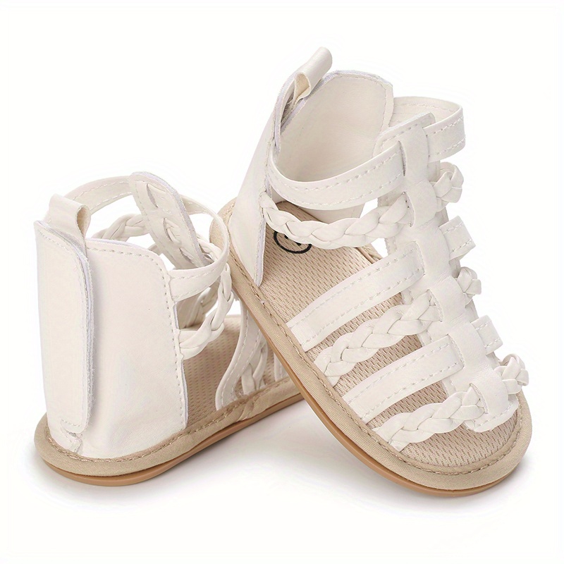 Baby white sandals size on sale 4