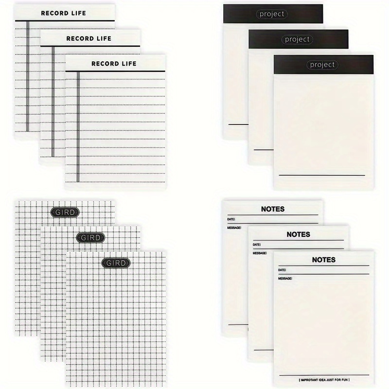 Waterproof Clear Transparent Sticky Notes Perfect Home - Temu