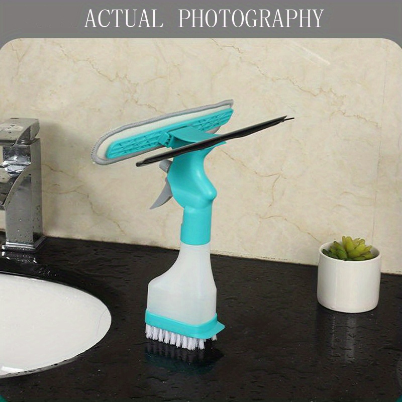 Multifunctional Cleaning Brush With Scraper, Kitchen Countertop Brush,  Crevice Brush, Corner Cleaning Scraper, Multifunctional Cleaning Brush  Scraper, Small Water Squeegee, Cleaning Supplies, Cleaning Tool, Christmas  Supplies - Temu