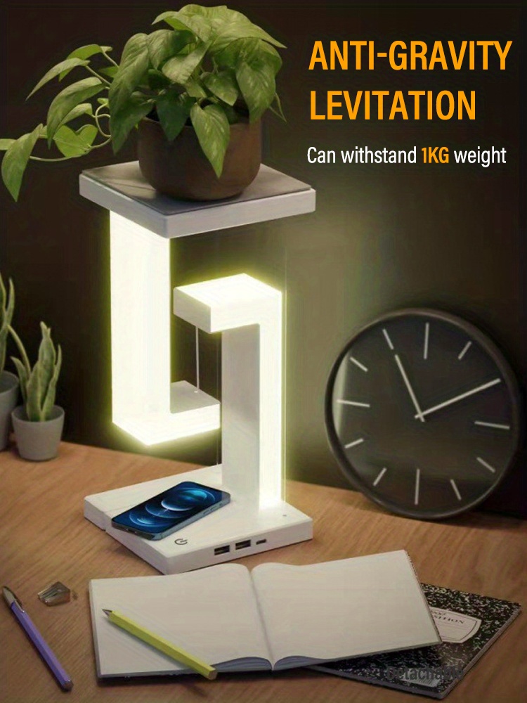 Mobile Phone Wireless Charging Power Desk Lamp