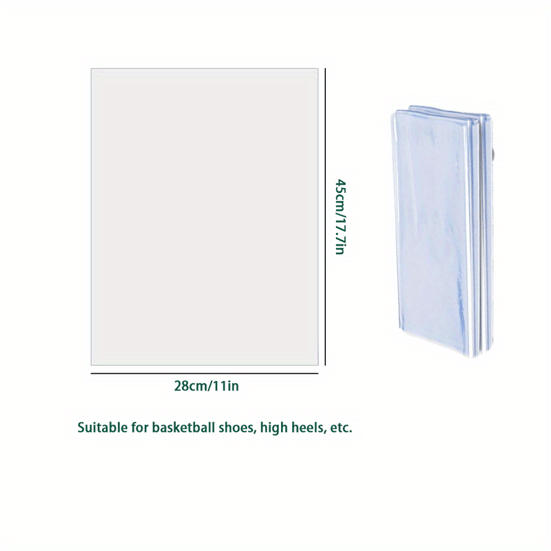 Pvc Heat Shrink Bag Dustproof Anti-oxidation Hot Sealing Film Home Shoe Storage  Bags Transparent Sealing Film - Temu