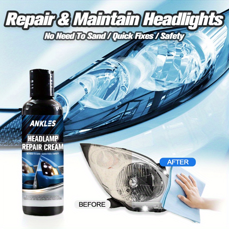 Car Headlight Cleaner Restore Lens Repair Headlight Repair