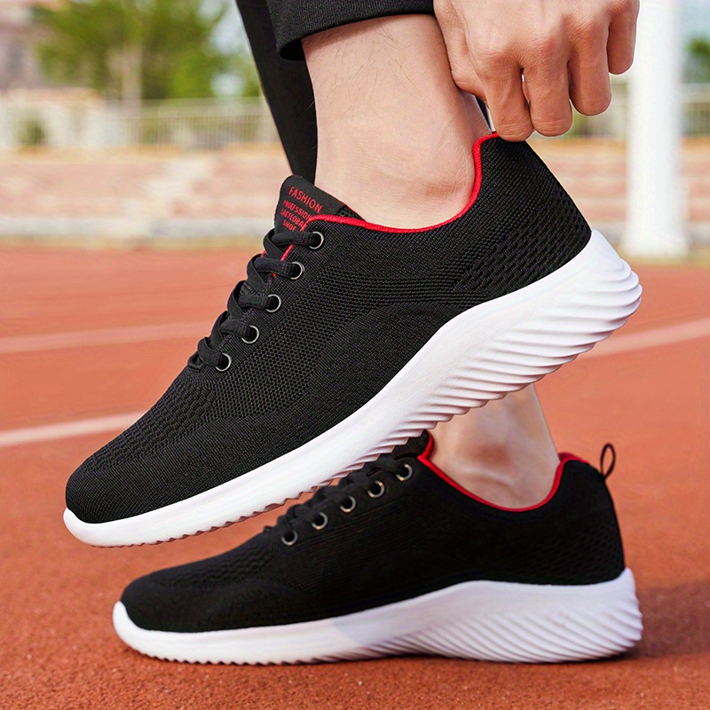 Men's Trendy Lightweight Breathable Sneakers For Running Jogging, Men's  Footwear - Temu