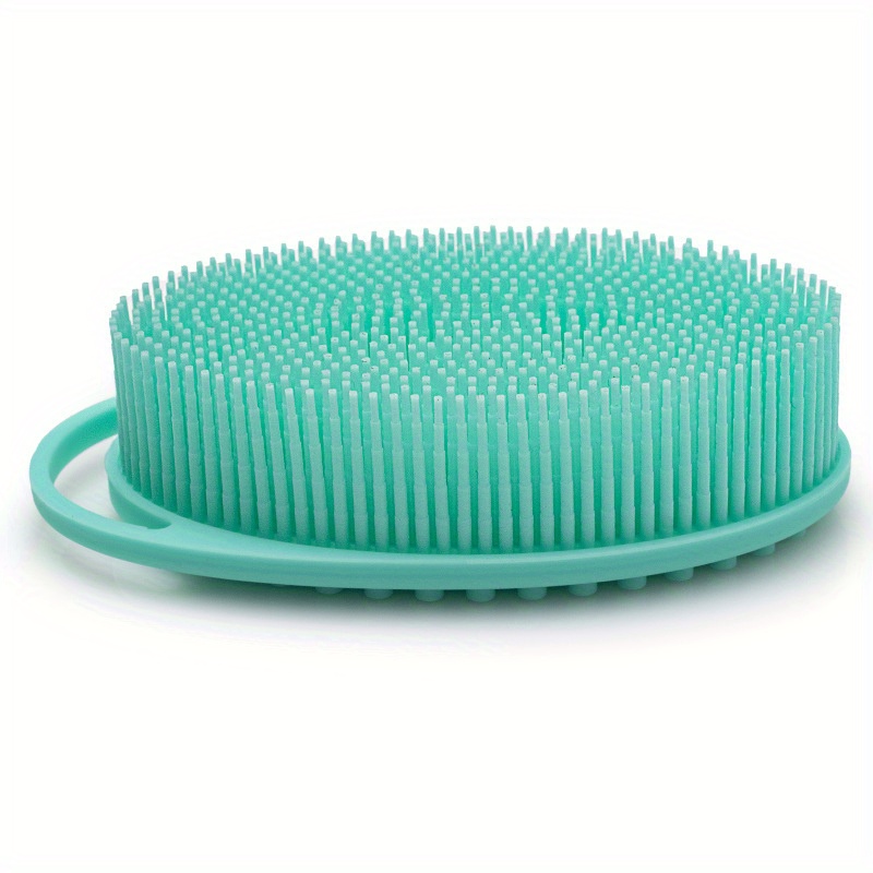 Dyiom Exfoliating Silicone Body Scrubber Easy to Clean, 2 in 1 Bath and  Shampoo Brush, Scalp Massager, Lathers Well B09B2P75Y1 - The Home Depot