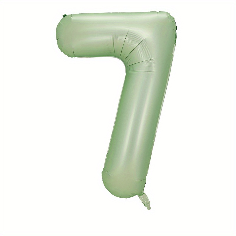 Large Olive Green Number Balloons Perfect For Birthday Parties
