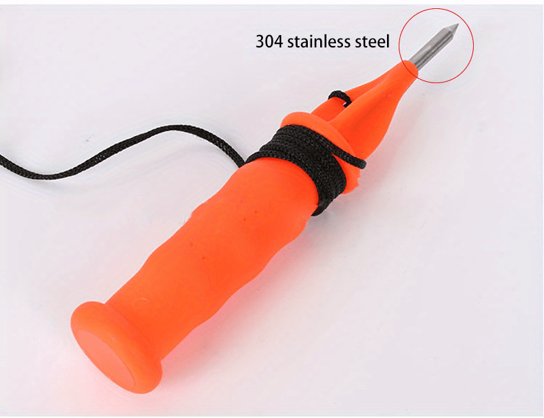 1pc Winter Ice-breaking Pick, Portable Emergency Gear For Ice Fishing