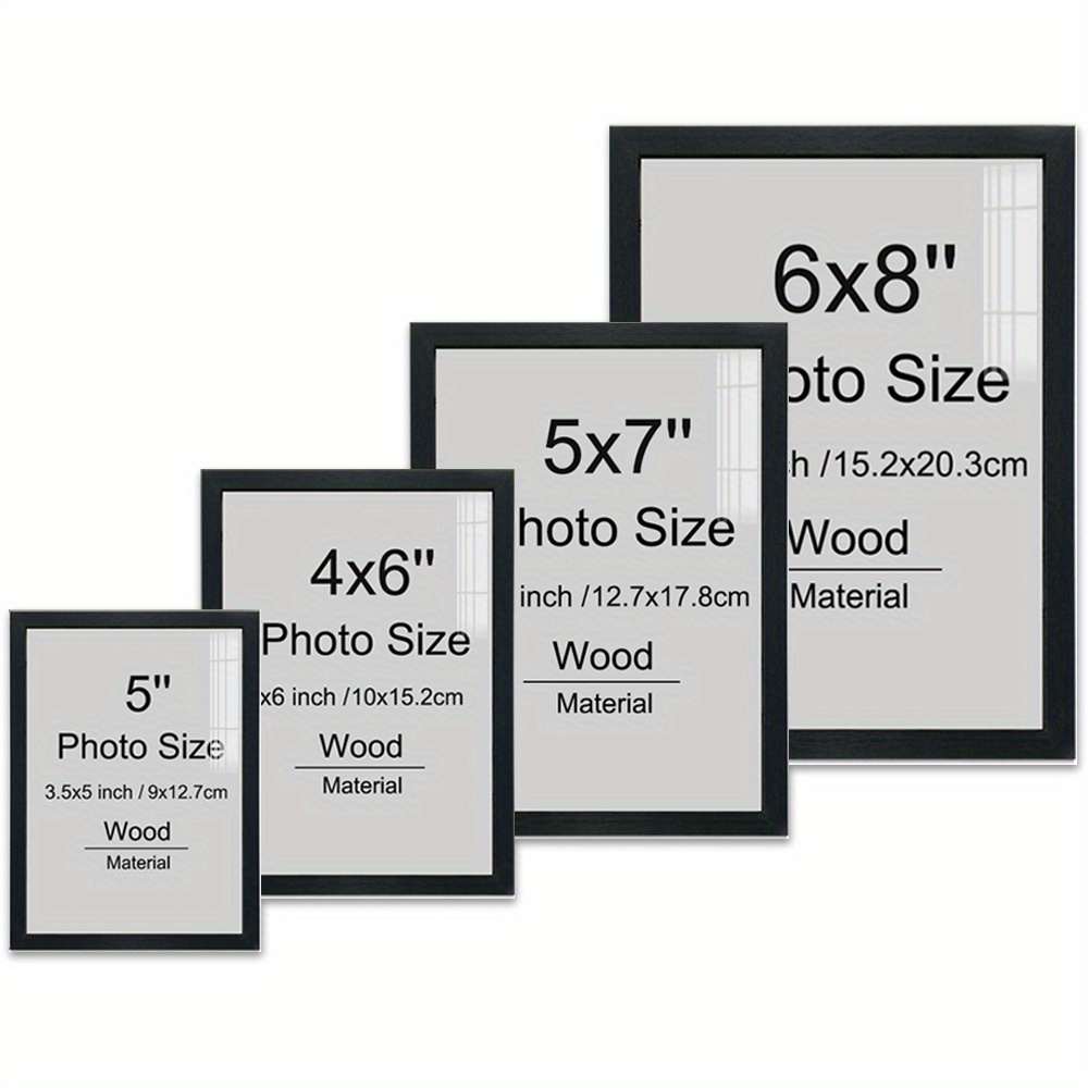 Cadre photo - Posterdeco - Bois Premium - Format de l'image 15x21 cm (A5) -  Chêne