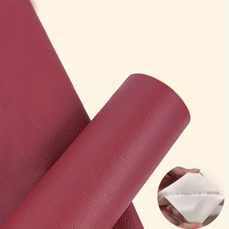 1pc Self Adhesive Faux Leather Repair Subsidy Sofa Renovation Soft Bag  Artificial Leather Material Leather Repair Patch