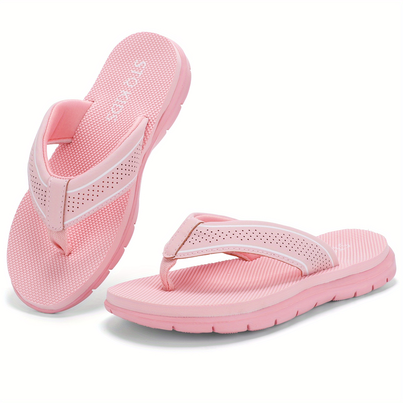 stq youngsterss flip flops non slip comfortable eva beach sandals with black strap ideal for summer activities Product details 9