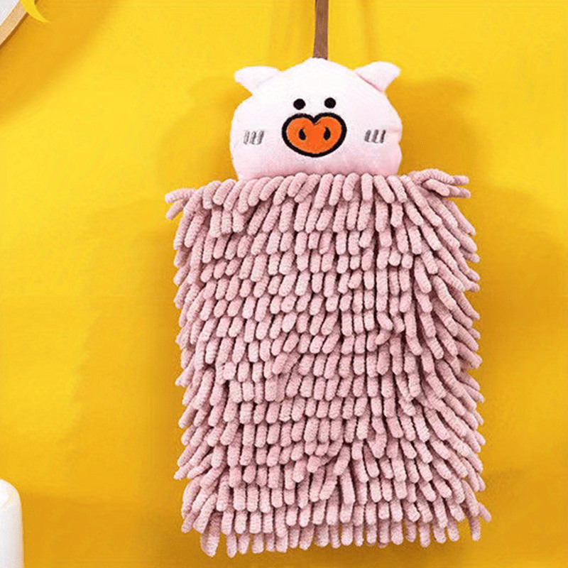 Cartoon Cute Bathroom Wind Towel, Strong Absorbent, Quick Drying, Hanging  Bathroom Hand Towels - Temu