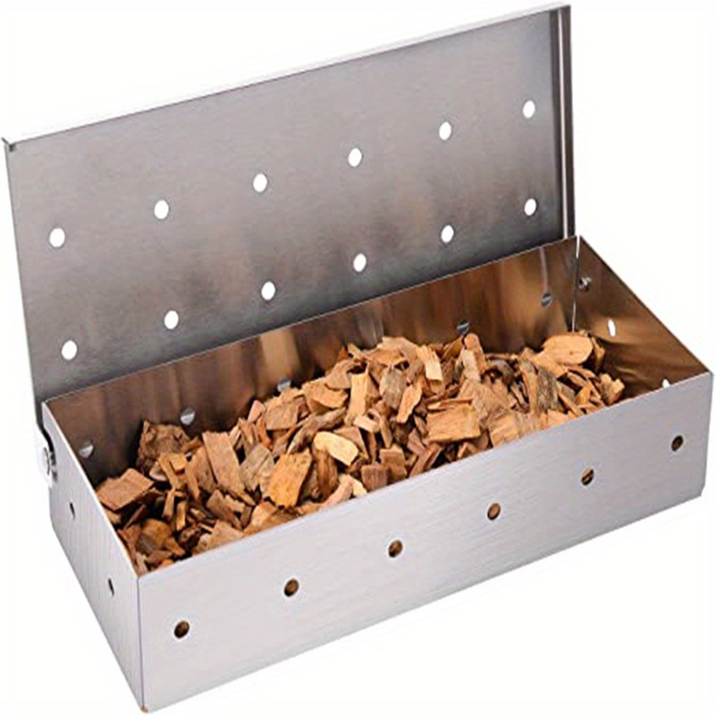 Stainless Steel Smoke Box Smoker Box For Gas Grill Or - Temu Mexico