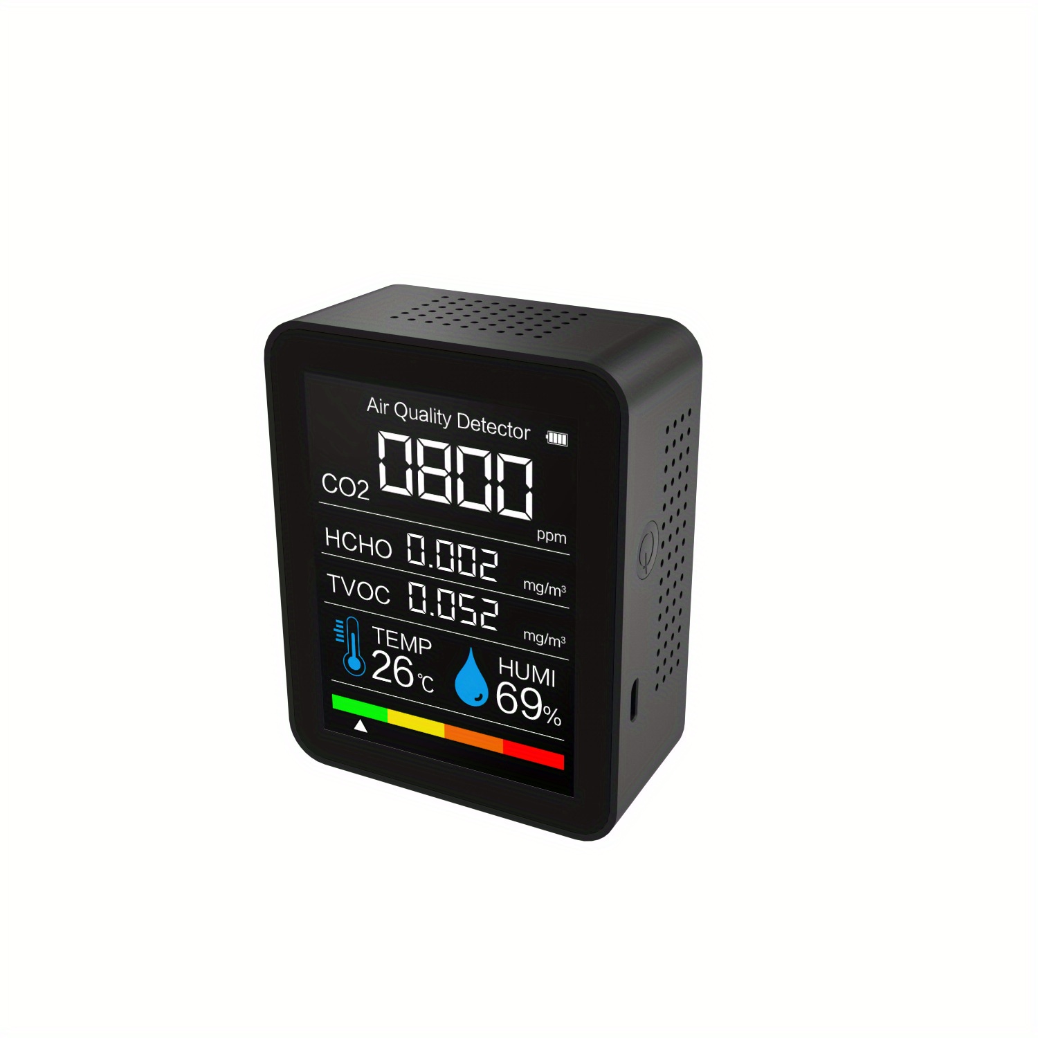 New Five in one Co2 Detector Portable Voc Co2 Pm - Temu