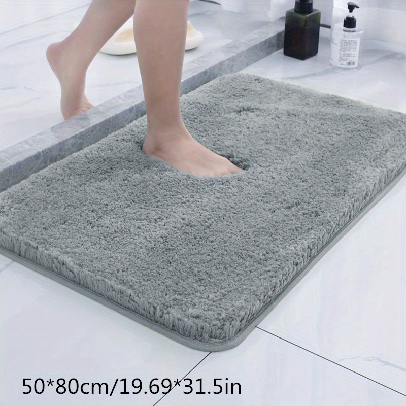 Dropship 1pc Thickened High Fluff Floor Mat Bathroom Water Absorption Anti-skid  Mat Bathroom Doormat Bedroom Carpet Floor Mat to Sell Online at a Lower  Price