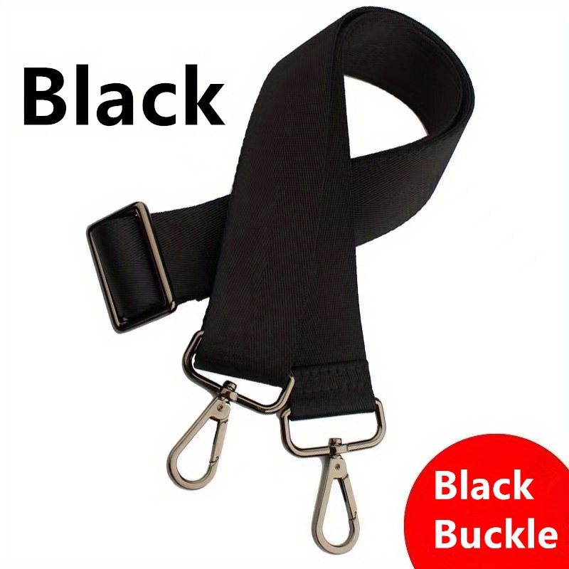 Minimalist Black Bag Strap Adjustable Bags Strap Shoulder - Temu
