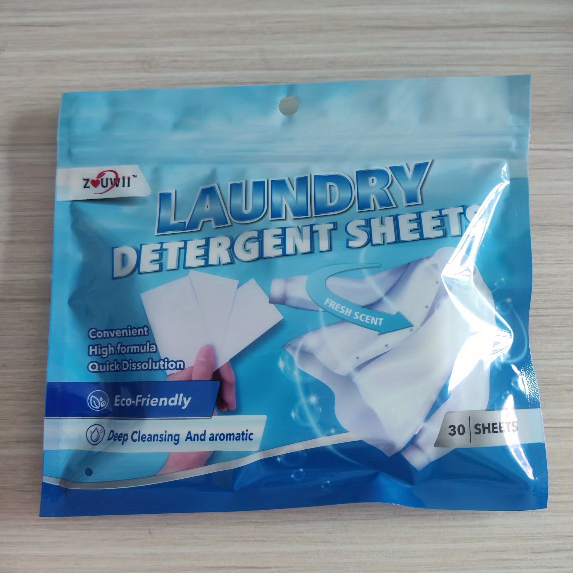 30pcs Household Laundry Tablets Strong Decontamination Without