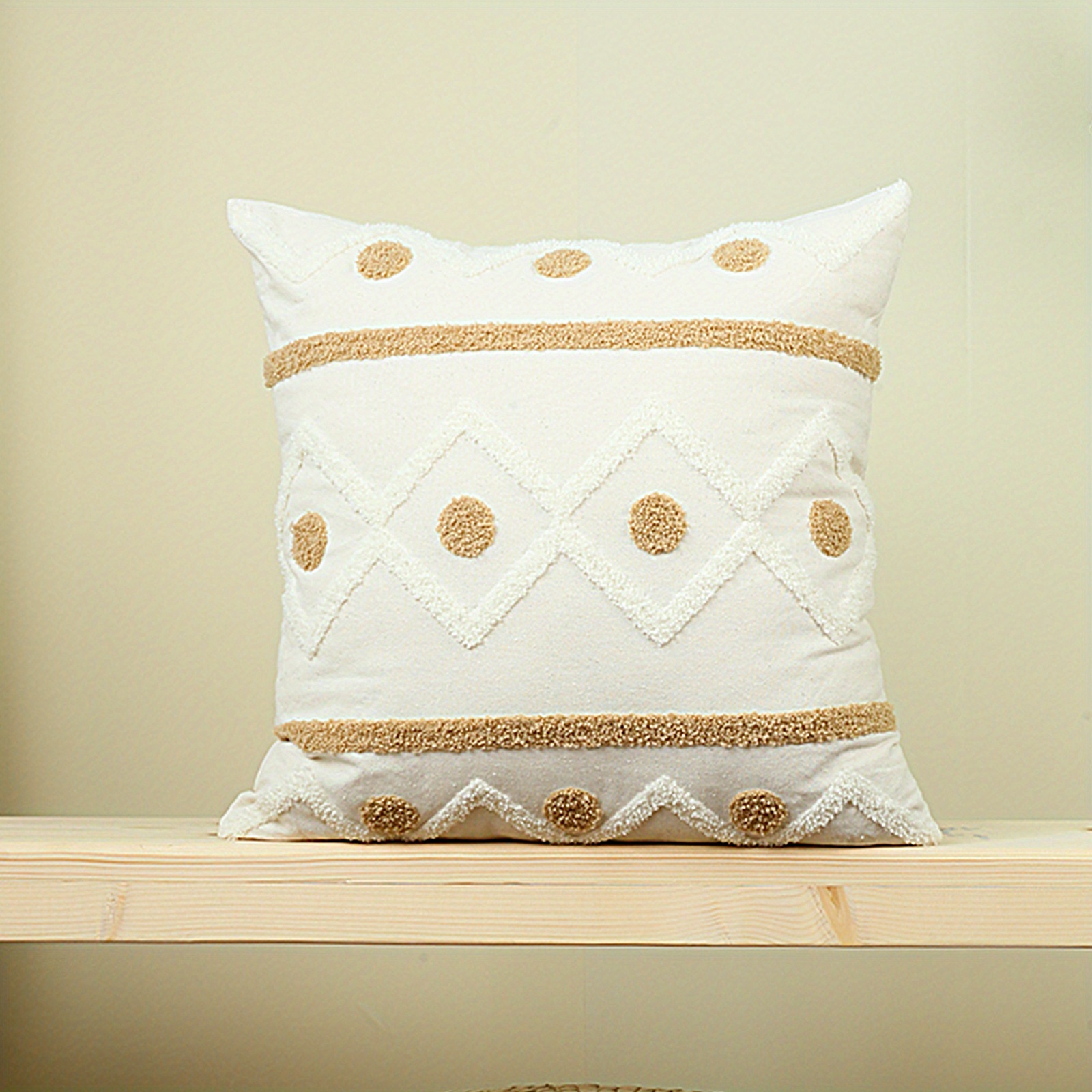 1pc Of All-cotton Bohemian Style Home Decorative Cushion Cover