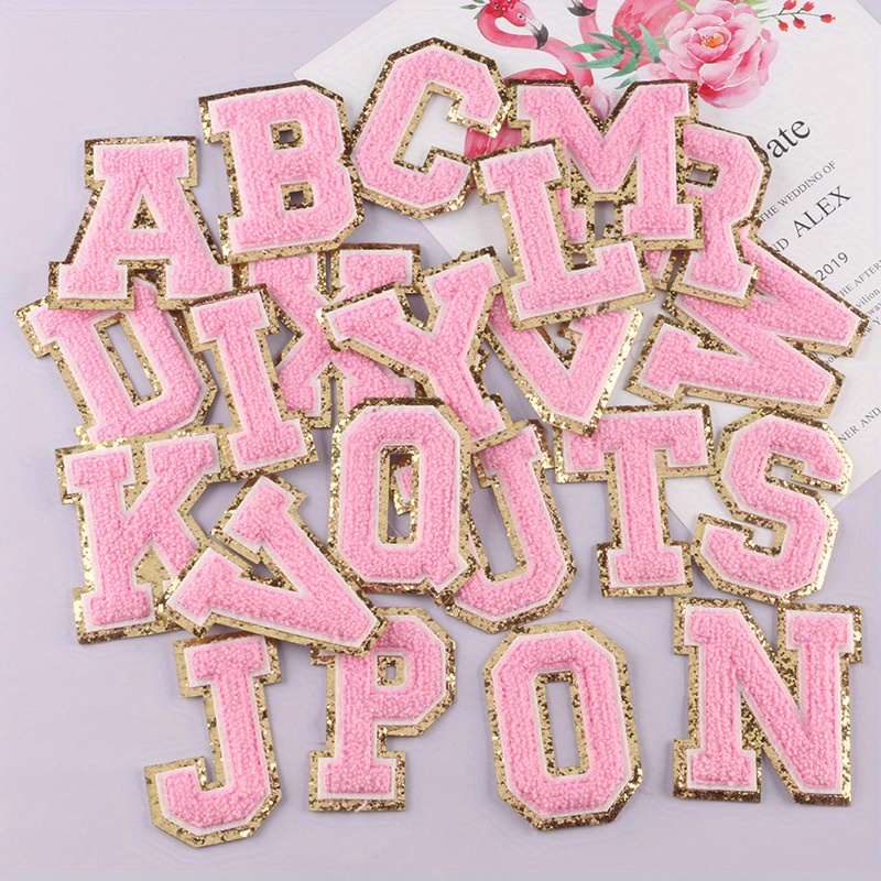 Colorful Chenille Letters A-z Iron-on Patch, Letters Patch, Words Patch,  Custom Letters Patch, Alphabet Letters, Iron-on Patches - Temu Malta