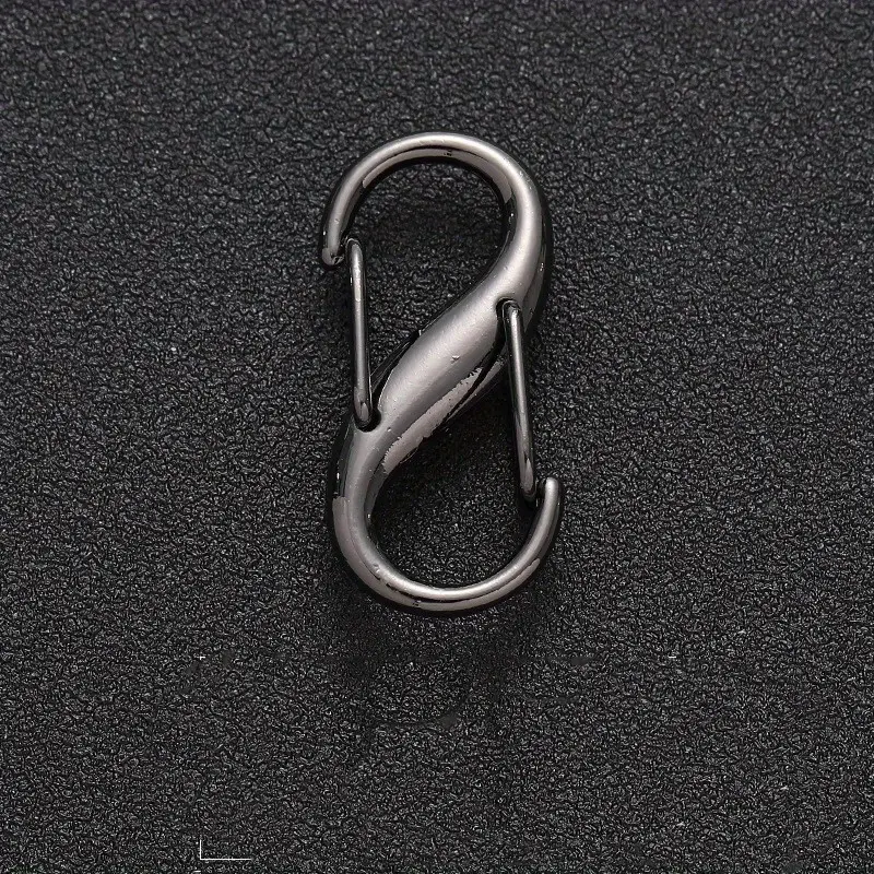 Small Metal Carabiner Clips Dual Spring Wire Gate Snap Hooks - Temu