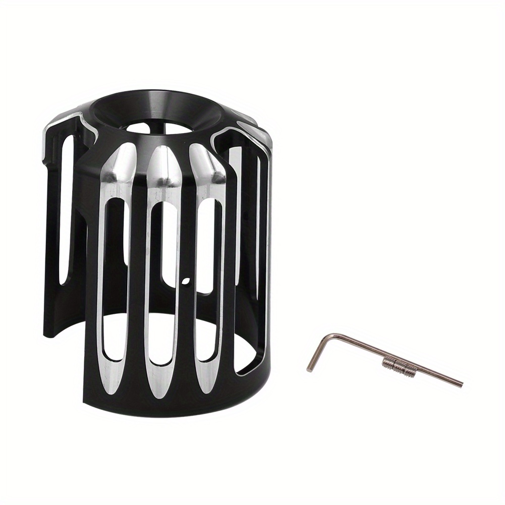 TEMU Motorcycle Cnc Oil Filter Cover Grid For Xl883 1200 Touring Ultra