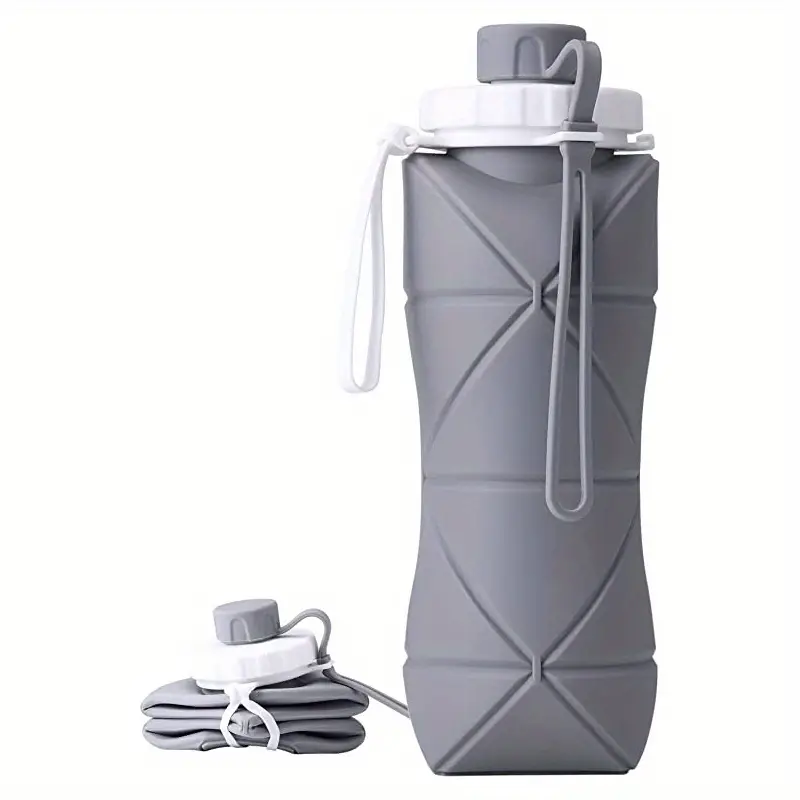 Reusable Collapsible Water Bottle: Durable, Leakproof, And Perfect