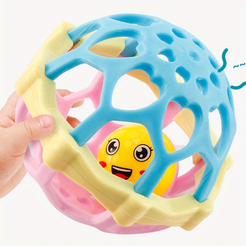 Plastic Non Toxic Shake Grab Ball Baby Rattles, For Kids