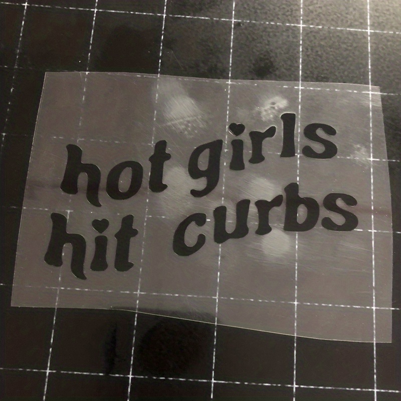 Lustige Hot Girls Hit Curbs Auto rückspiegel aufkleber - Temu Germany