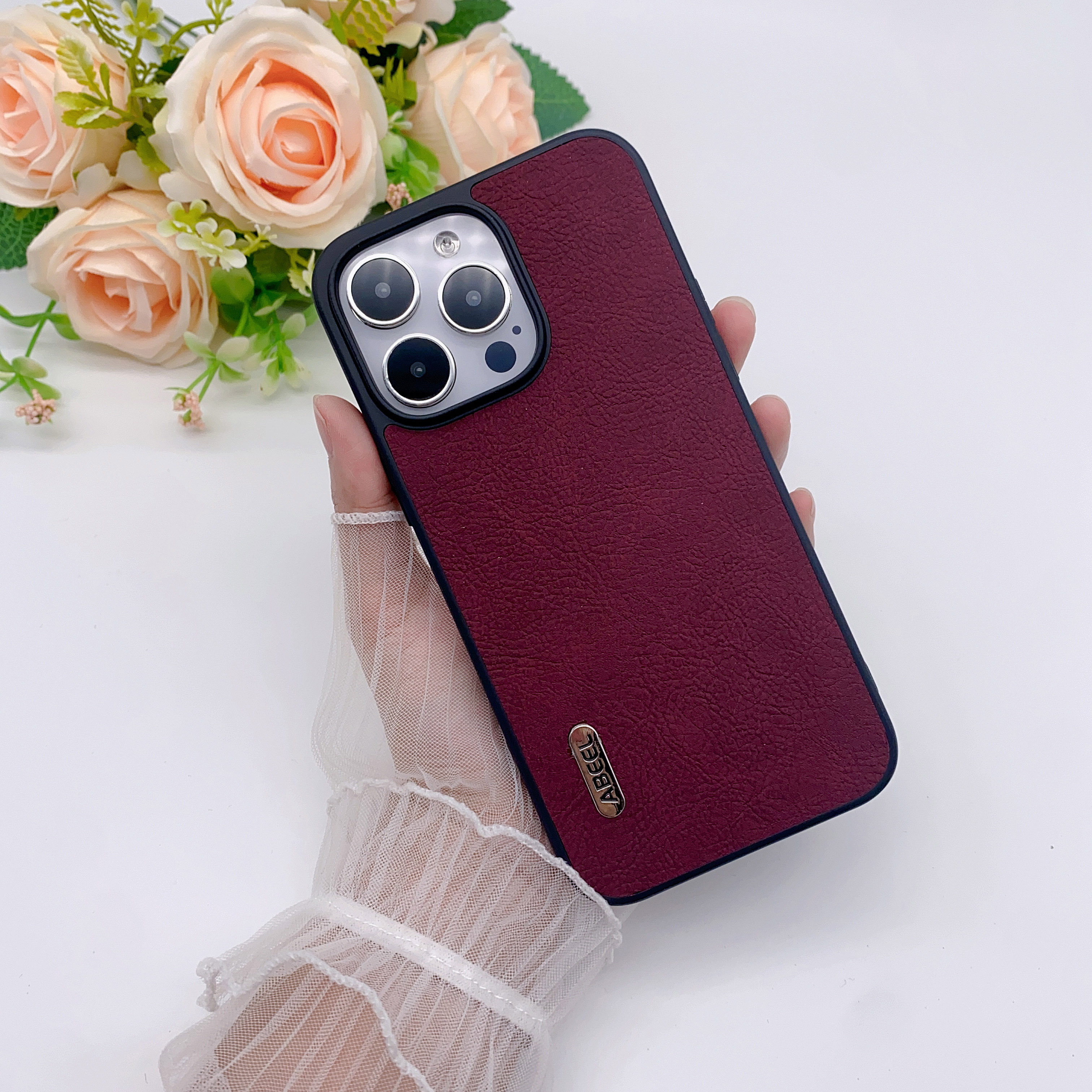 Luxury Flower Leather Phone Case Is Suitable For IPhone 14 13 Pro