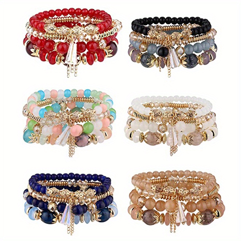 Womens hot sale stackable bracelets