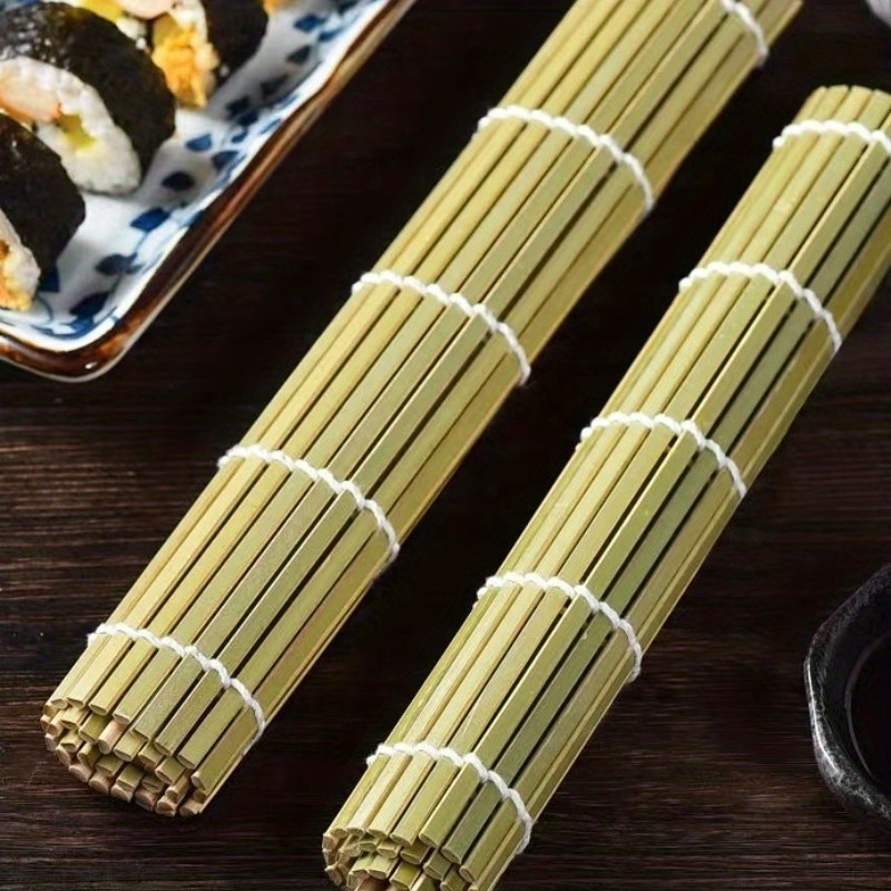 Sushi Rolling Mat, Square Sushi Maker, Bamboo Sushi Roller Mat, Creative Sushi  Roller Mat, Diy Sushi Maker, Multifunctional Cooking Tool, Kitchen  Supplies, Kitchen Tools - Temu