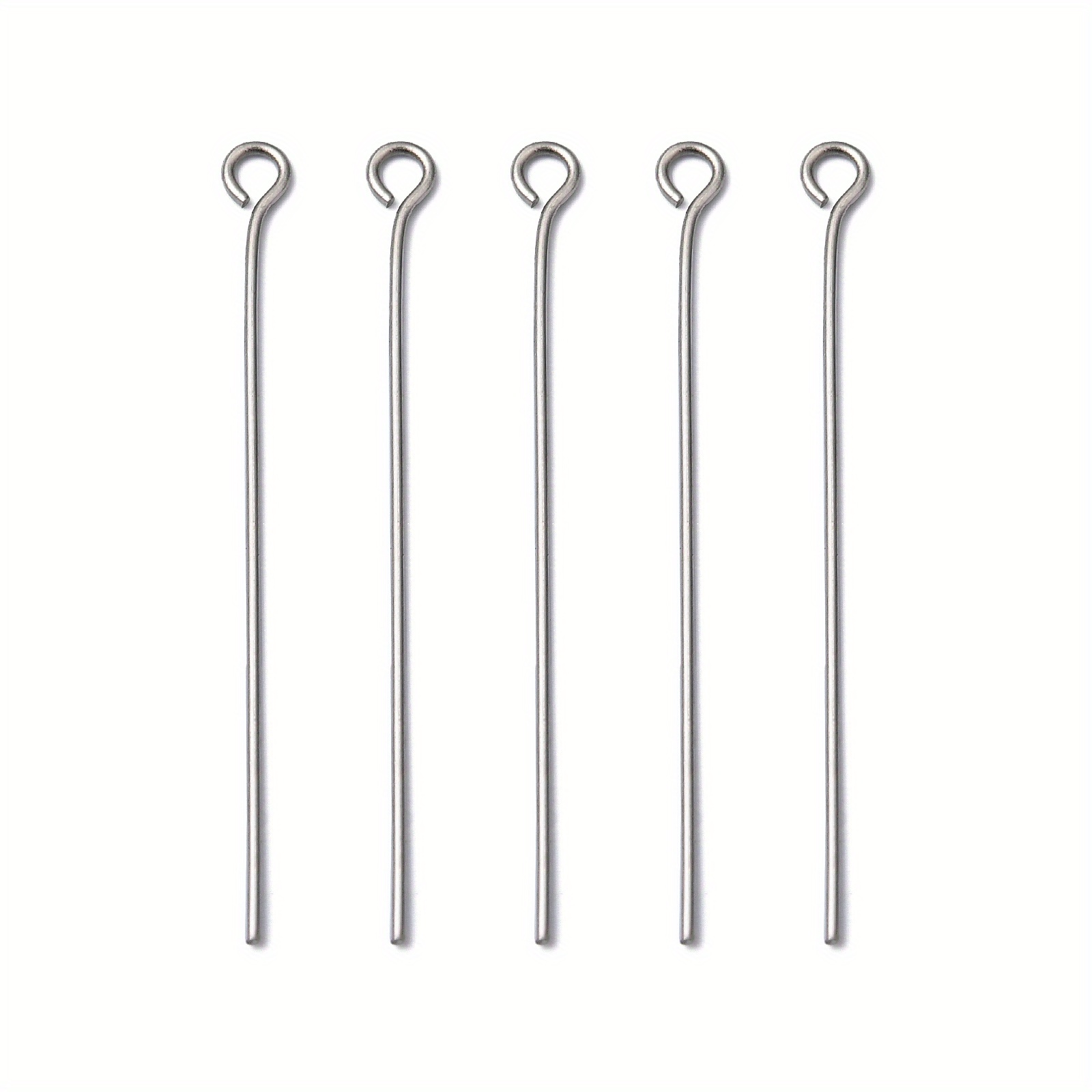 304 Stainless Steel Nine Needle 9 Shape Head Pins Eye Pins - Temu