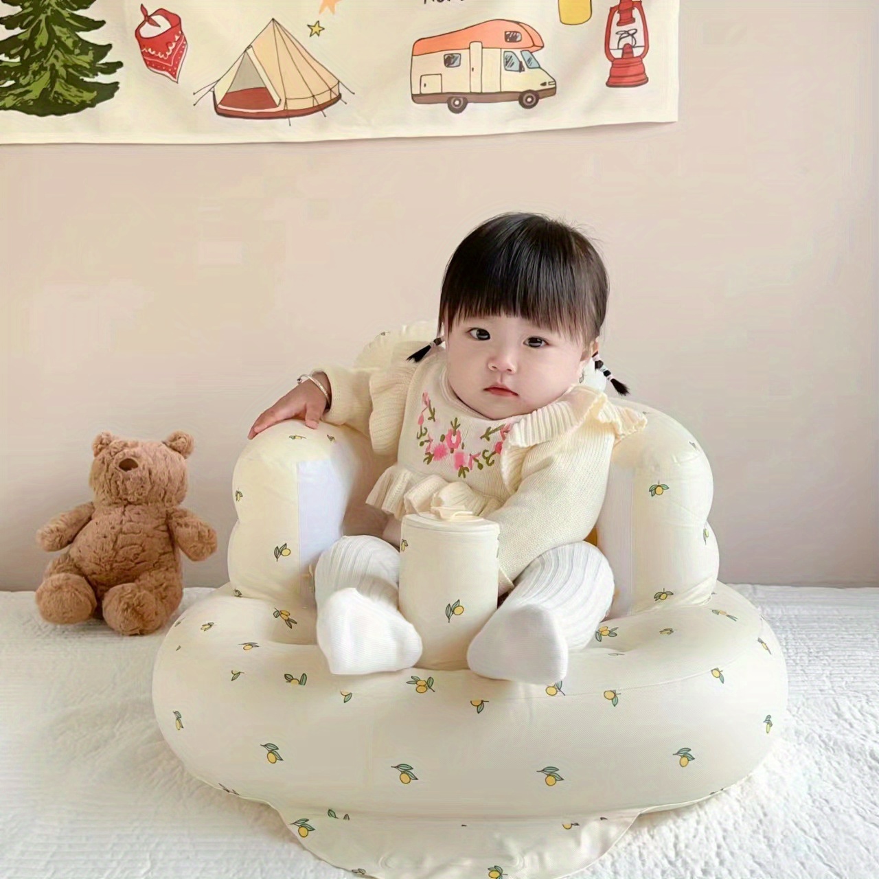 Learn To Sit Baby Seat for Infants Cushion with Back Support