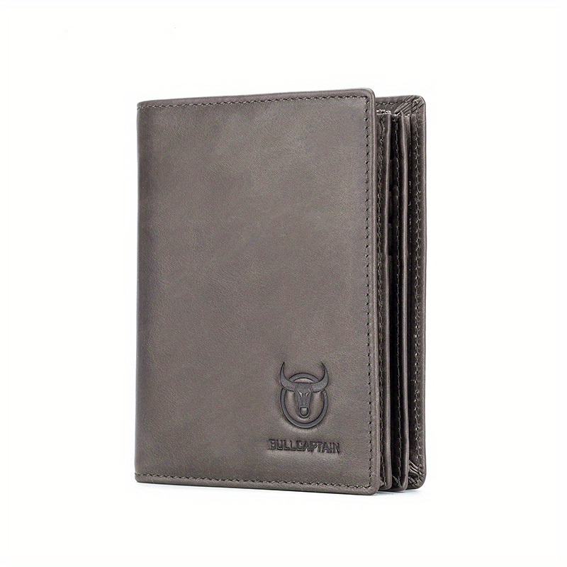 Men's RFID Blocking Leather Trifold Wallet