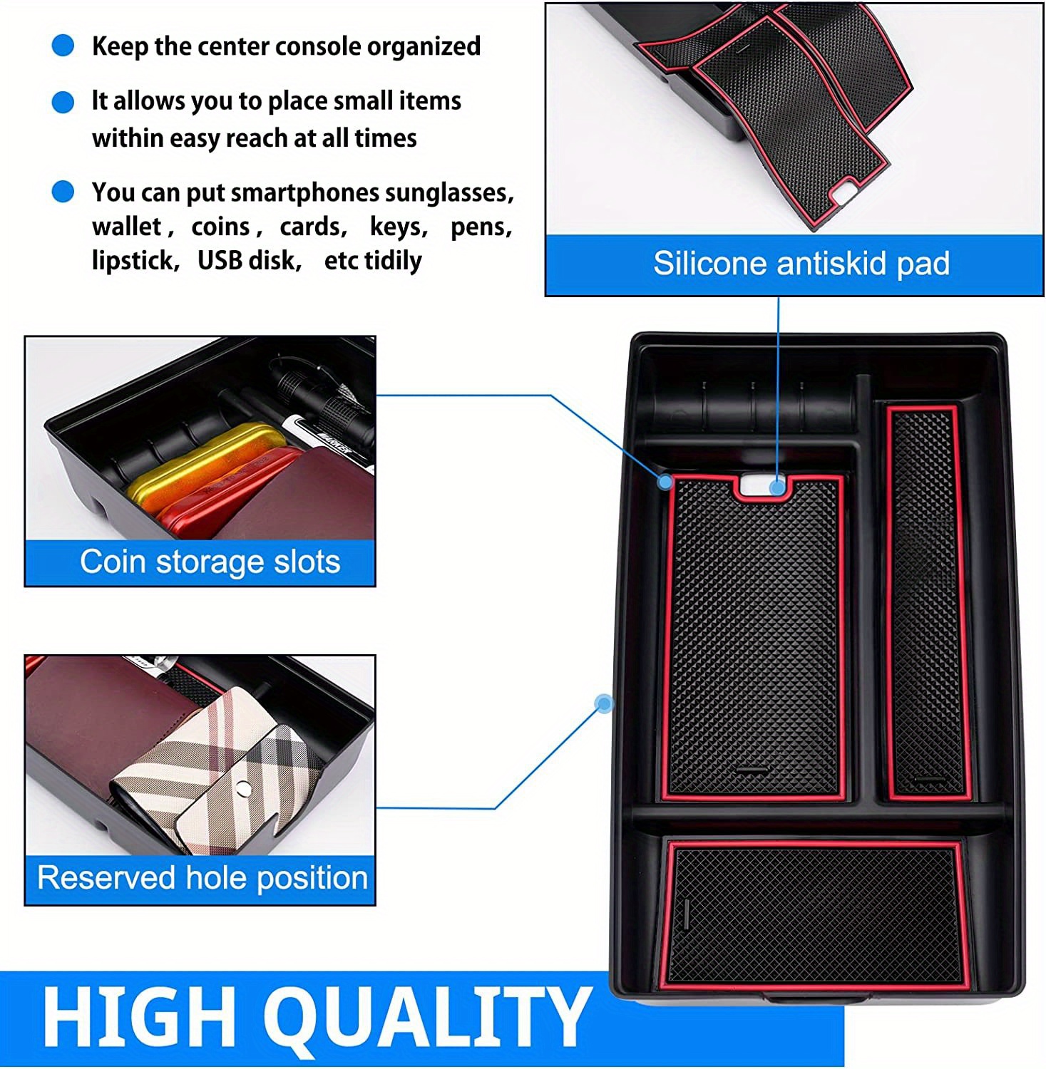 Lexus Rx350 2023 Central Armrest Box Storage Lexus Rx 350 Temu
