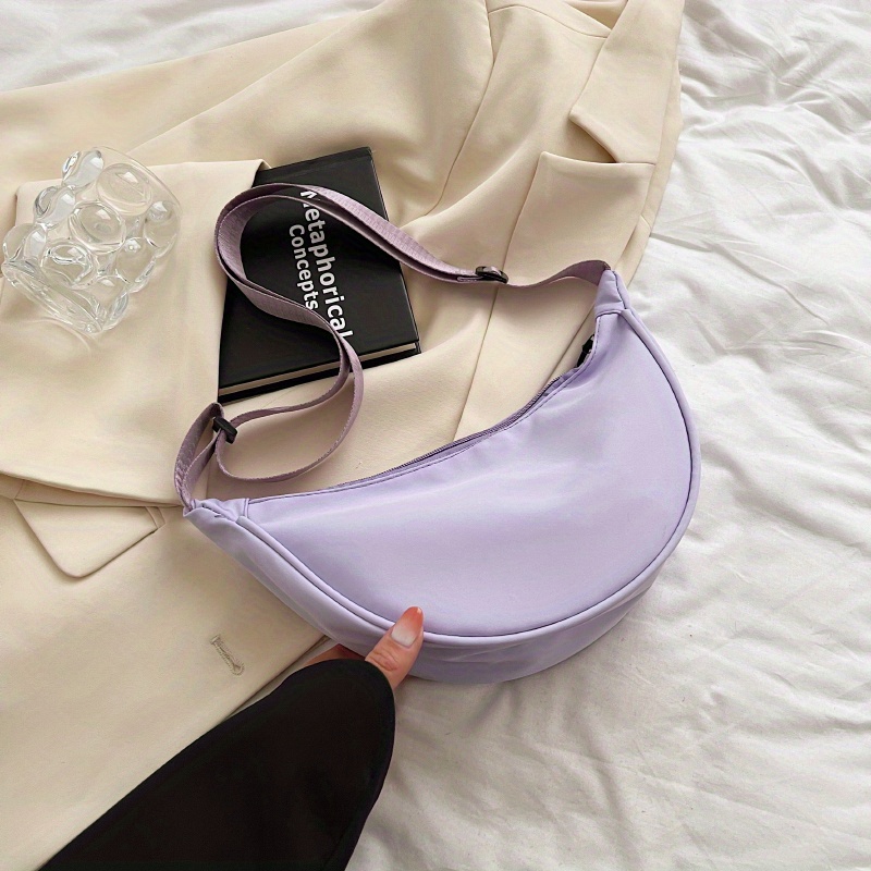 Nylon Small Messenger Bag, Female Dumpling Bag, Lightweight